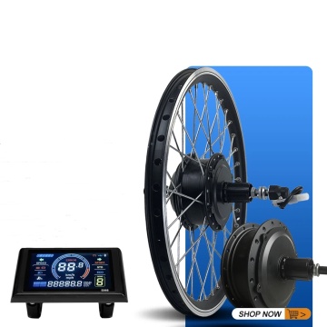 36V-48V Electric Bicycle Conversion Kit with 250W/350W/500W Hub Motor - Compatible with Multiple Wheel Sizes