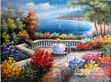 med oil painting