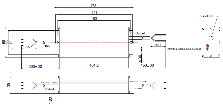 LDP-120R062 Mechanic drawing