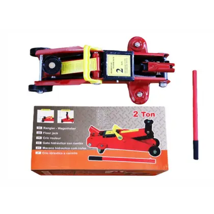Portable 2 Ton Trolley Jack - Car Tool Mini 2000KGS Hydraulic Jack