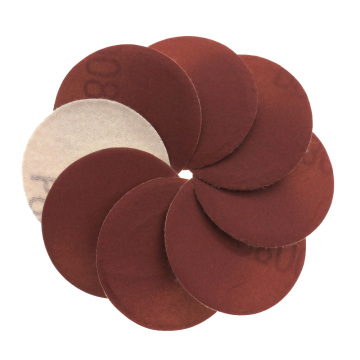 2 Inch 50mm Aluminum Oxide Red Sanding Discs for Metal and Car Polishing