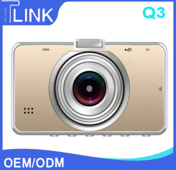 Jiangmen Digital Car Recorder 2.7" Wide angle Mirror Car Camera with AV-IN Car dvr
