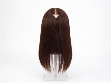 Dark Brown V-Part Wig Human Hair