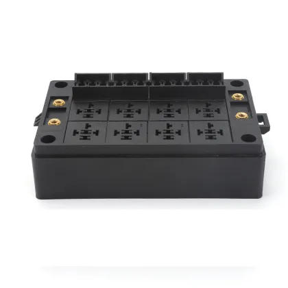 8Way Blade Fuse Holder Box With Spade Terminals