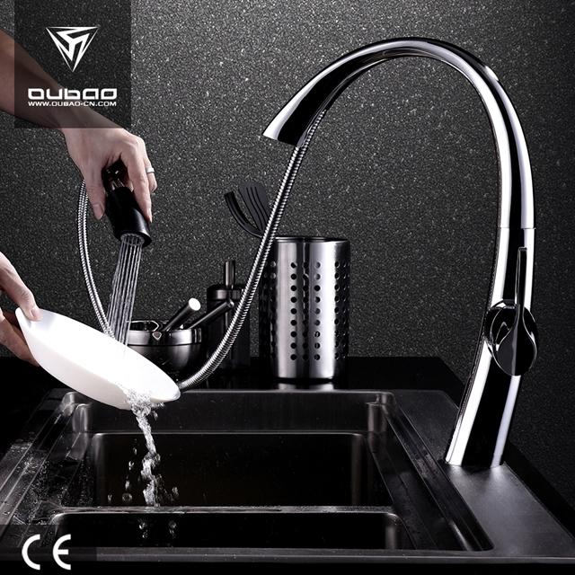 Elegant Pull Out Kitchen Faucet