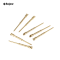 CNC Gold Plating Fasteners Screws Nuts Bolts