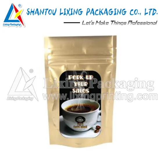 LIXING PACKAGING food storage vacuum bag for food valve