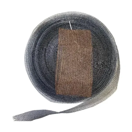 Factory Price Stainless Steel Knitted Wire Mesh for Gas Liquid Filter and Demister