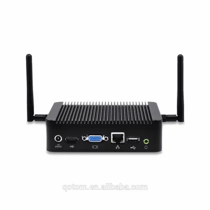 Lowest New Core I5-3317U office micro computer X86 Support win xp win 7 win 8 win 10 and LInux pfsense QOTOM-Q220N
