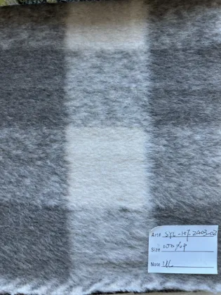 Plaid Flannel Fabric Tweed Wool Fabric