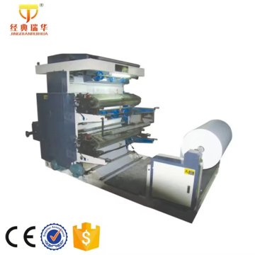 YT-4600 Automatic 4 Colour Flexo Machine: Polypropylene Roll to Roll Label Printer