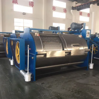 Industrial Fabric Washing and Drying Machine - 200kg for Textile Industries