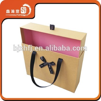 wholesale gift custom packaging design wedding paper bag drawer paper box                        
                                                Quality Assured