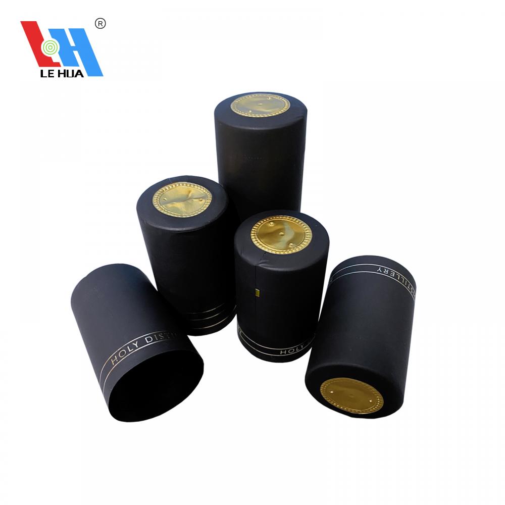 Customized heat shrink capsule for winess bottle