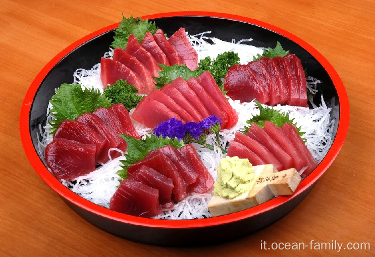 Sashimi di tonno surgelato di alta qualità