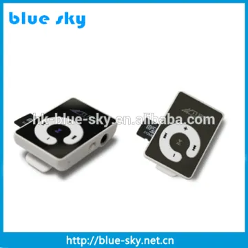 fashionable mp3 player mini clip mp3 player with sd card slot