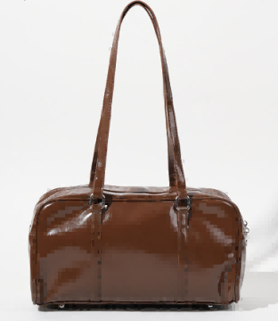 Autumn and winter new retro Boston bag women's Korean version fashionable shoulder bag niche design versatile armpit bag