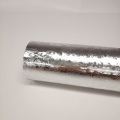 Película de fibra de carbono de vinilo cromado plateado