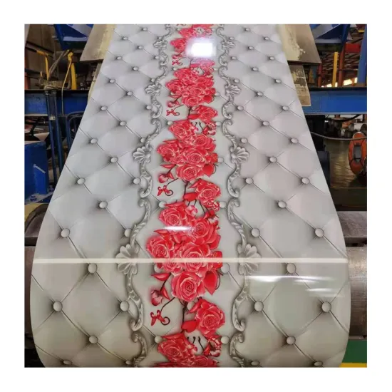 Good Quality, Factory Price: Color Coated Flower Pattern Galvanized Steel Rolls