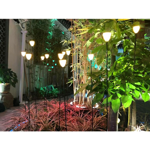 Customized garden Engineering solar fiber optic light