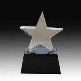 Wonderful Crystal Star Award with Nice Gift Box