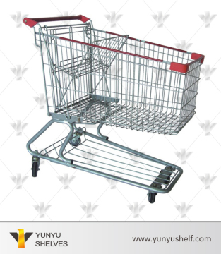 china supplier supermarket equipment shopping trolley cart