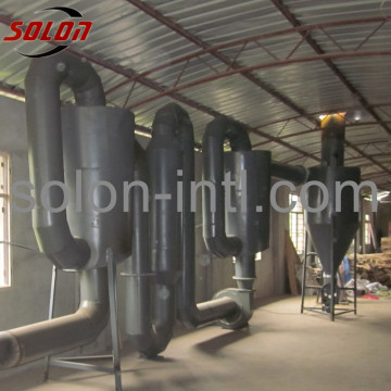 Wood Shaving Sawdust Air Flow Pipe Dryer/pallet machine