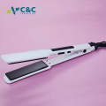 Recubrimiento de cerámica PTC Plisador de cabello plano de hierro