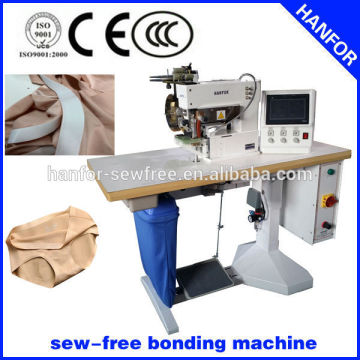 Hot air seamless soft underwear bonding machine for garment industry HF-801