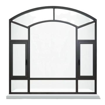 American American التقليدية المقاومة للماء Arc Arc Broken Bridge Aluminium Casement Window