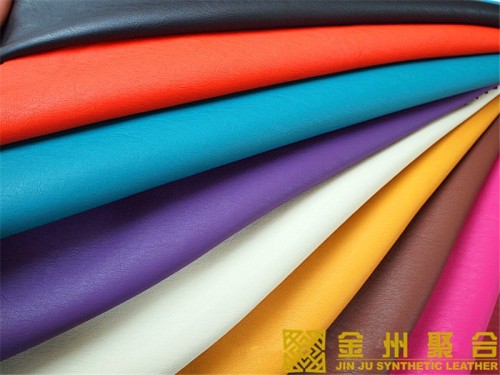 jinzhou new 101 supply all color synthetic leather for garment bag sofa