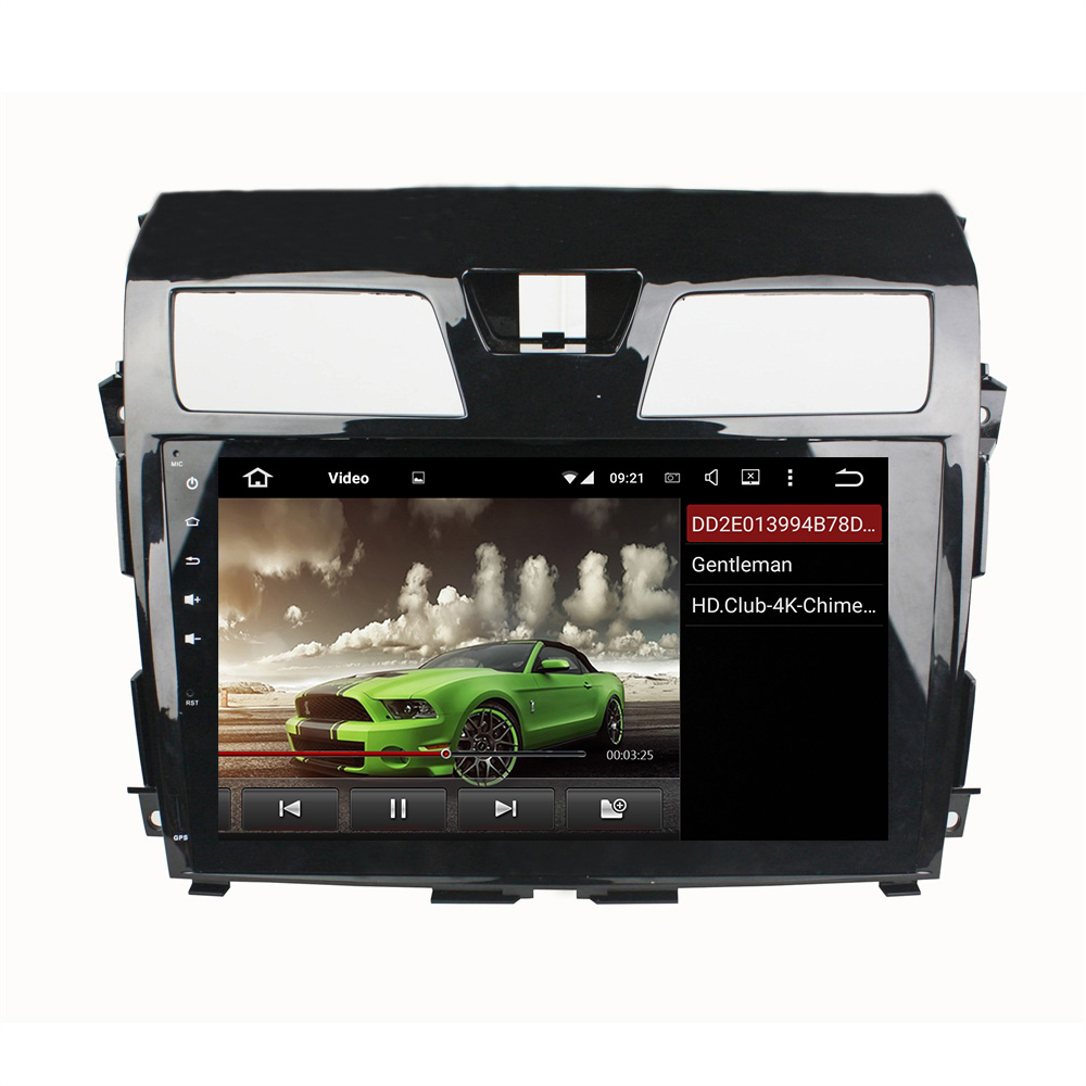 Nissan Tenna GPS navigation system Android 7.1