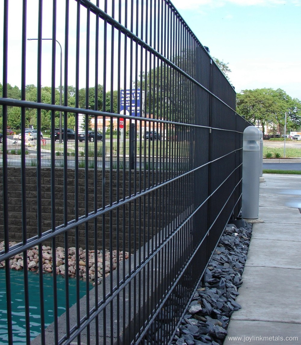 PVC Coated Double Wire Mesh Fence