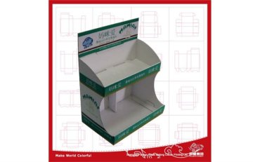 High strength paper display stand
