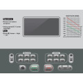 Tapete rolante comercial 15A 220-240V 7 &quot;LCD CE Certification