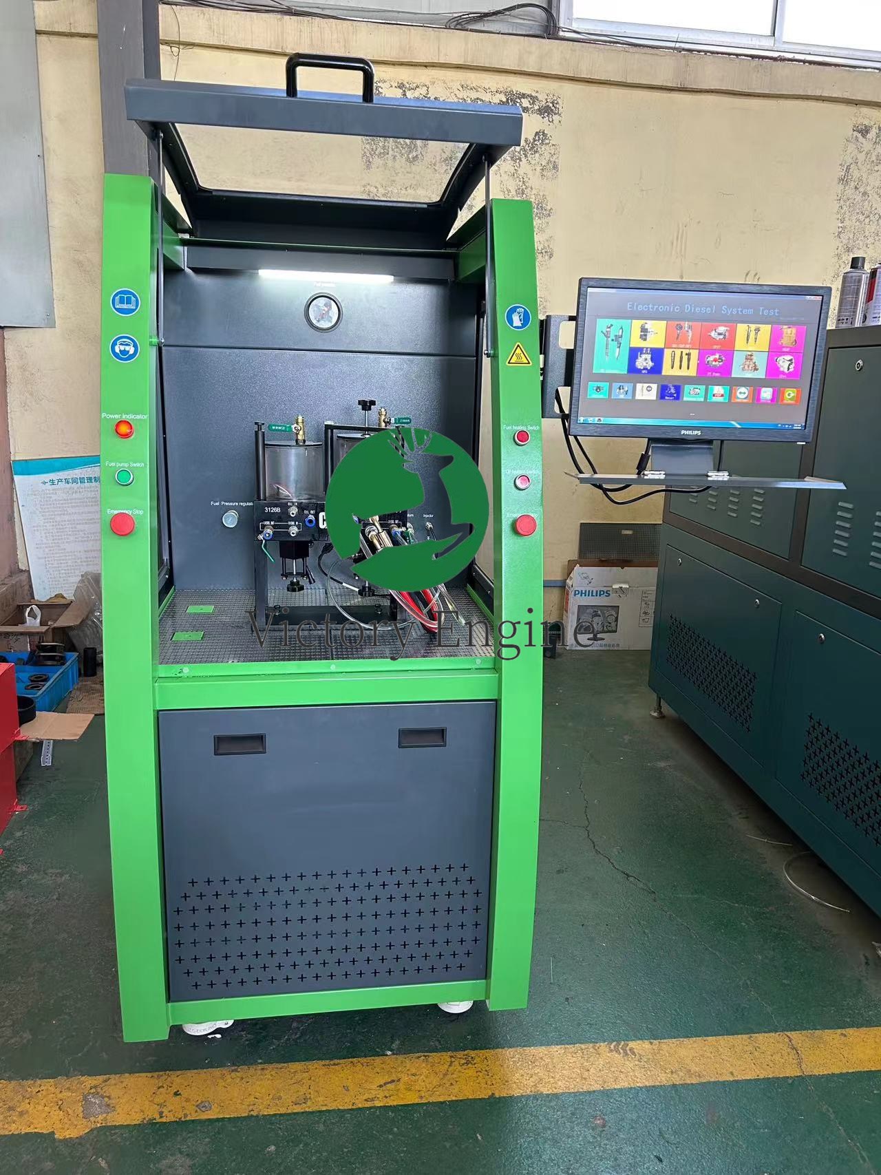 Diesel Engine Test Bench For Cat C7/c9/3126 Heui Injection Systems ...