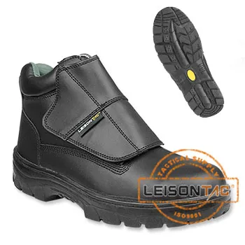 Safety Shoes of cowhide leather with non-slip and anti-abrasion outsole