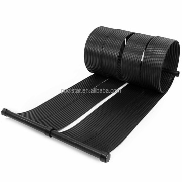 20-Long Black Weatherproof Solar Panel Kit for Pool Heating System with Solar Collectors