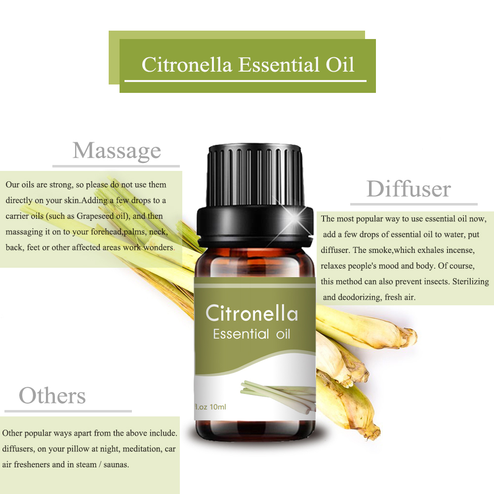 Wholesale bulk OEM mosquito natural citronella essential oil