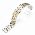 Hochpolierter 316L Solid 7 Links Watch Band