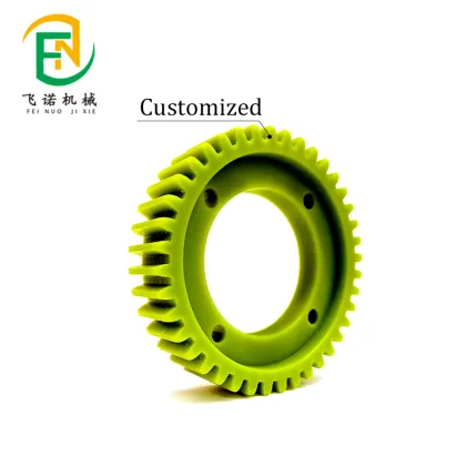 ISO9001 Approved Customized Precision Plastic Gears: PA66, HDPE, and Nylon Helical & Cylindrical Gears