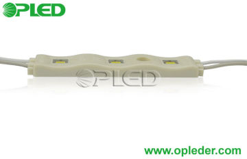 12v Ip67 3 Chips 5630 Led Module With Lens , High Power For Sign