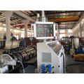 PVC 2 cavity plastic pipe extrusion line