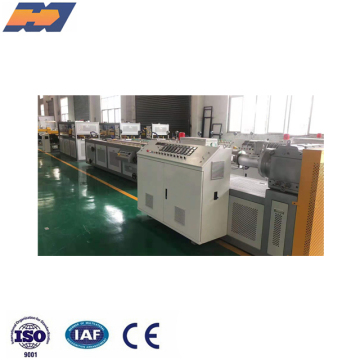 WPC Panel Making Machine in Factory