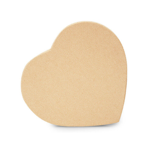 Fancy empty chocolate packaging heart shaped chocolate box