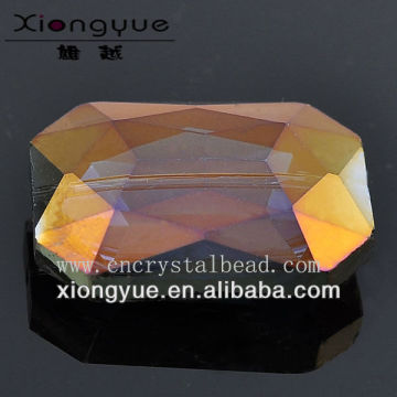 Colorful Cuboid Shaped Crystal Glass Beads For Wholesaler