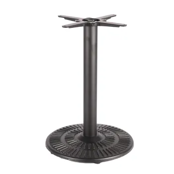 outdoor metal table leg for hotel use