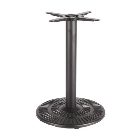 outdoor metal table leg for hotel use