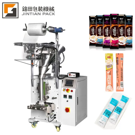 JT-320F Multi-Function Mini Strip Pouch Packing Machine for Coffee Sticks and Powder