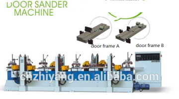 Door frame sander machine